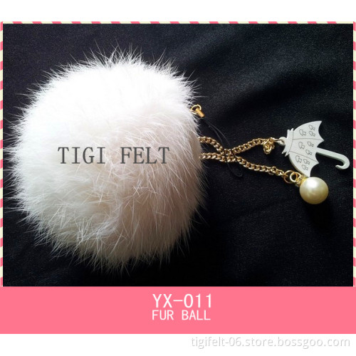 fur balls for decoration